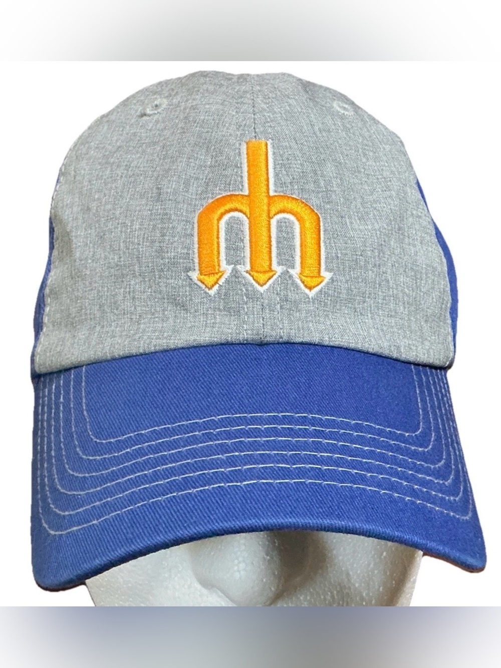 Rare Seattle Mariners Throwback Trident Logo Cooperstown Collection Fan Favorite